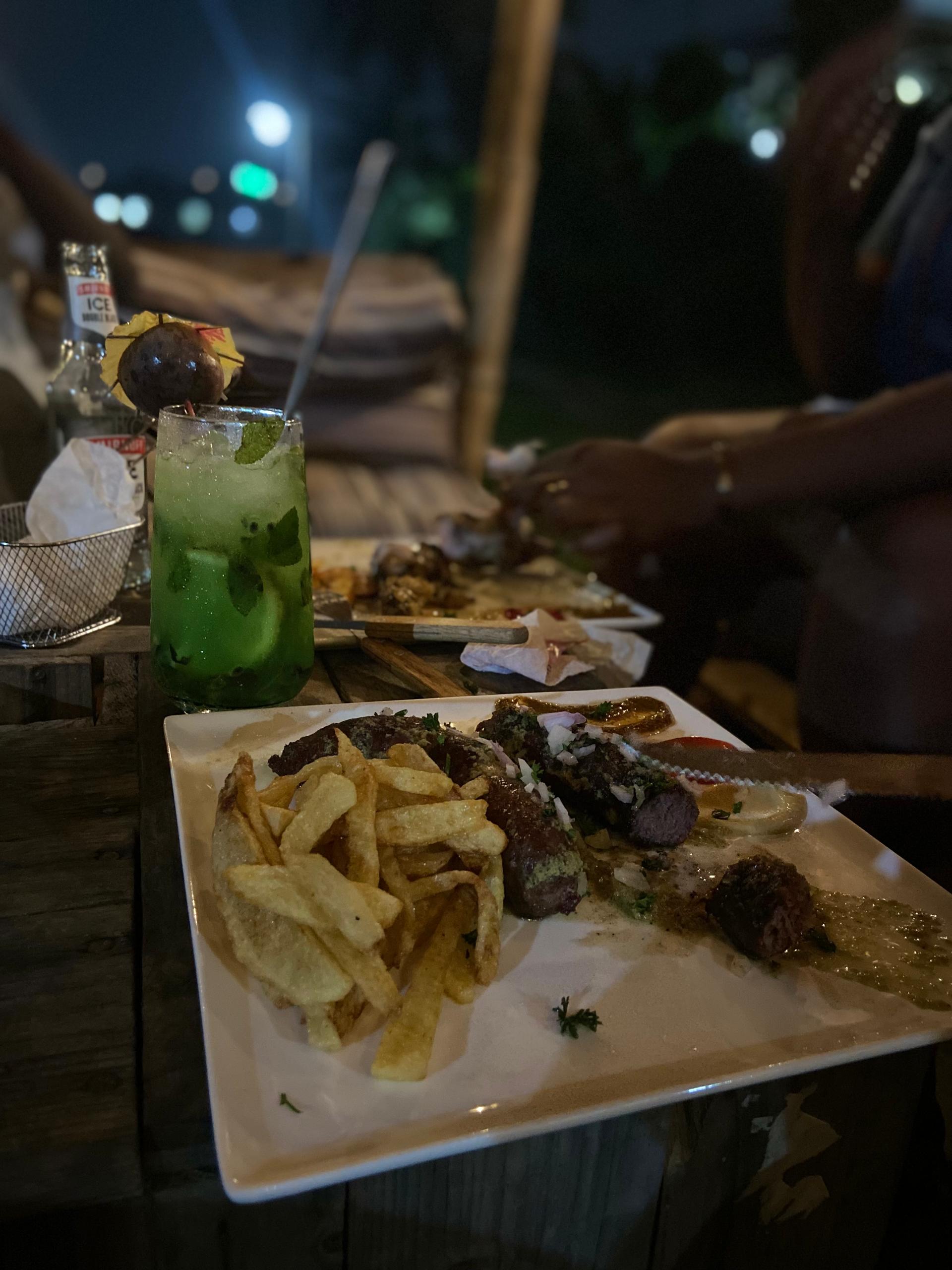 La vie du lieu au Palm Beach
